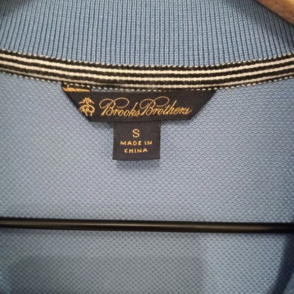 Brooks Brothers Steel Blue Polo Collar Mini Dress - Picture 5 of 7